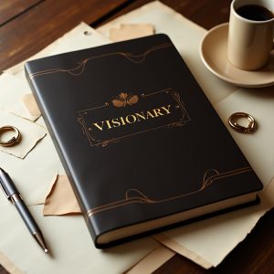 Flux_Dev_A_luxurious_highquality_leatherbound_executive_notebo_0 Visionary Executive Notebook